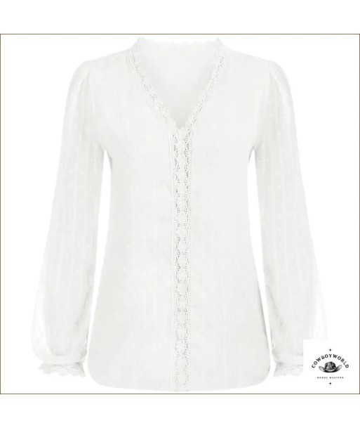 Chemise Cowboy Femme Blanche suggérées chez