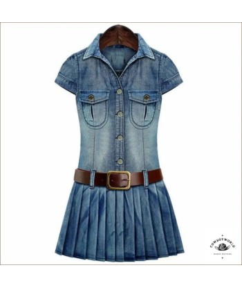 Robe en Jean Cowboy soldes