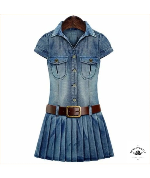 Robe en Jean Cowboy soldes