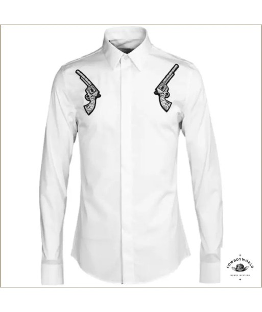 Chemise Blanche Western hantent personnes