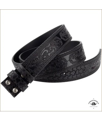 Ceinture Cuir Pour Boucle Western est présent 