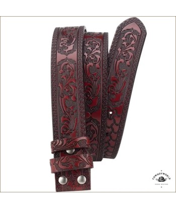 Ceinture Cuir Pour Boucle Western est présent 