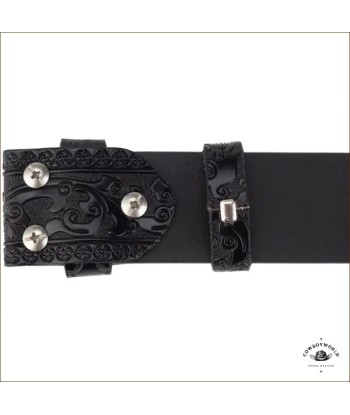 Ceinture Cuir Pour Boucle Western est présent 