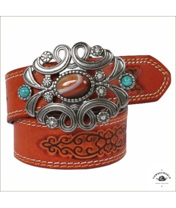 Ceinture Femme Western Marron destockage