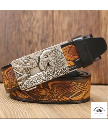 Ceinture Boucle Western Cuir commande en ligne