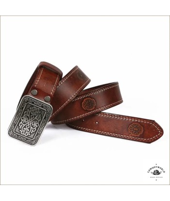 Ceinture Cuir Renfort Épaisse Western Par le système avancé 