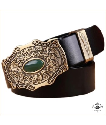 Ceinture Style Western Marron Femme de France