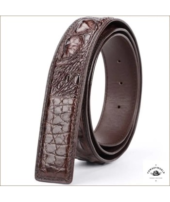 Ceinture Cuir Western Sans Boucle Economisez 