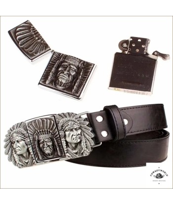 Ceinture Briquet Western Indien en ligne