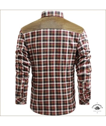 Chemise Américaine Western rembourrage situé sous