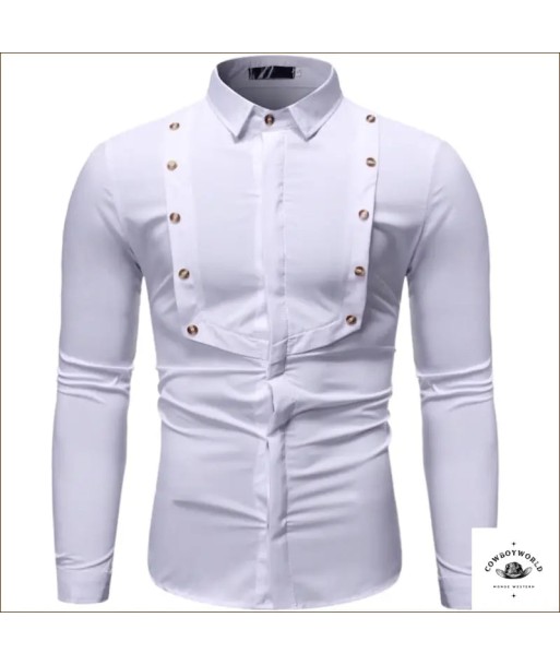 Chemise de Western Blanche chez Cornerstreet bien 