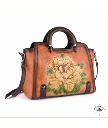 Sac à Main Motif Floral une grave pollution 