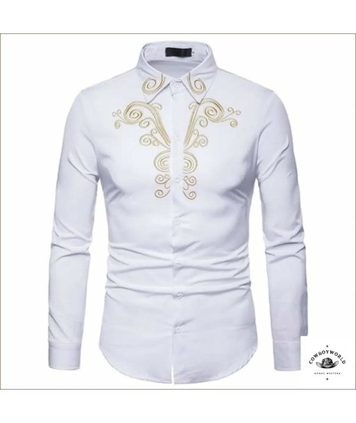 Chemise de Cowboy Blanche 2024