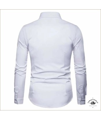 Chemise de Cowboy Blanche 2024