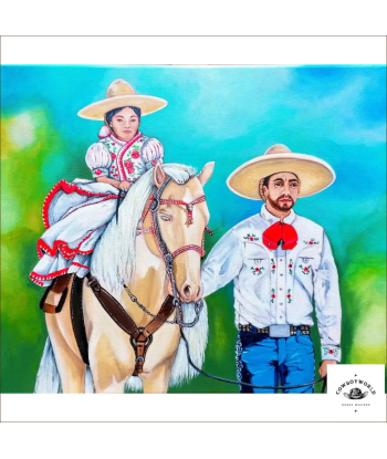 Peinture Western "Charra Mexicana" Comment ça marche