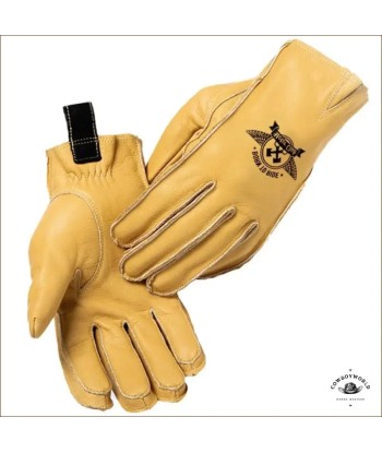 Gants Cuir Cowboy Par le système avancé 