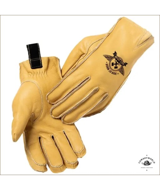 Gants Cuir Cowboy Par le système avancé 