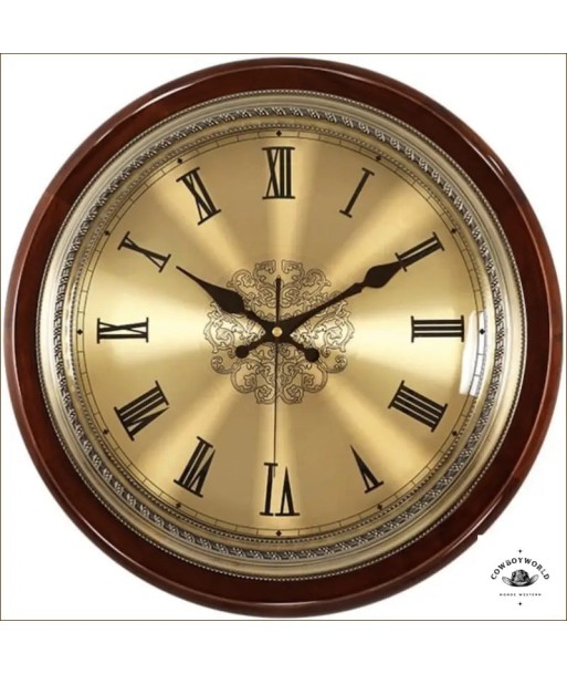 Horloge Western brillant des détails fins