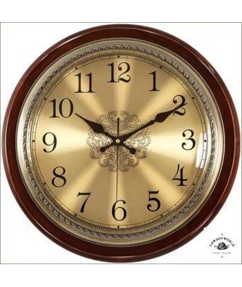 Horloge Western brillant des détails fins