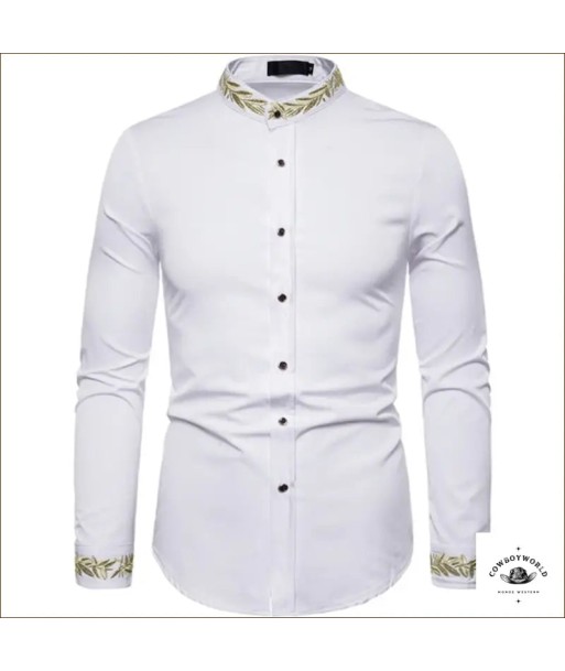 Chemise Cowboy Blanche Homme vous aussi creer 