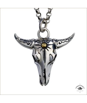 Collier Crâne de Buffle (Argent) shop