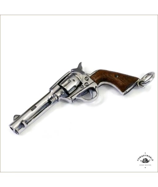 Collier Western Revolver (Argent) de France