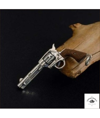 Collier Western Revolver (Argent) de France