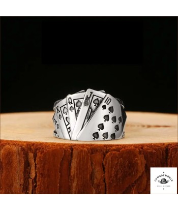 Bague Poker (Argent) s'inspire de l'anatomie humaine