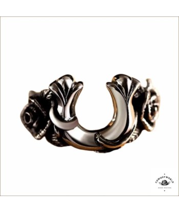 Bague Femme Fer à Cheval (Argent) Véritable concentré