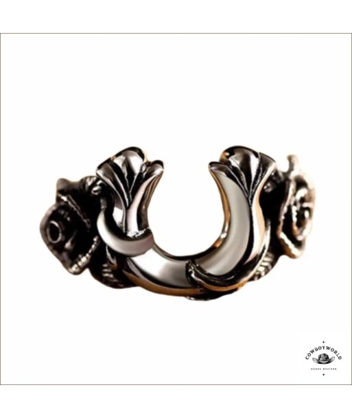 Bague Femme Fer à Cheval (Argent) Véritable concentré