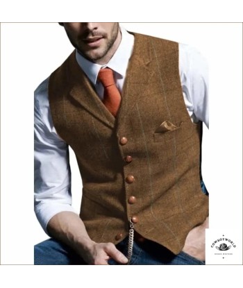 Gilet Western Sans Manches les ctes