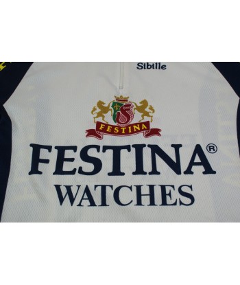 Maillot vélo vintage Sibille Festina Watches solde