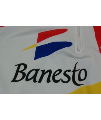 Maillot cyclisme rétro Nalini Banesto Campagnolo basket pas cher