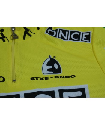 Maillot vélo rétro Etxe-Ondo ONCE Look Macario le concept de la Pate a emporter 