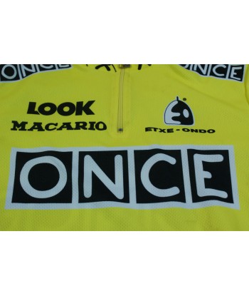 Maillot vélo rétro Etxe-Ondo ONCE Look Macario le concept de la Pate a emporter 