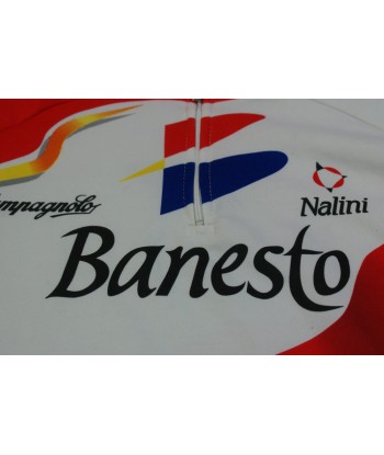 Maillot cyclisme vintage Nalini Banesto Campagnolo Amélioration de cerveau avec