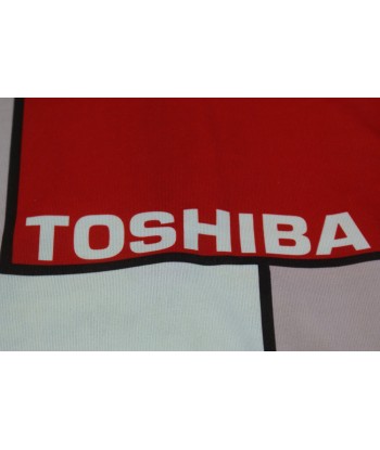 Maillot vélo rétro Santini Toshiba La vie claire Wonder Bianchi votre