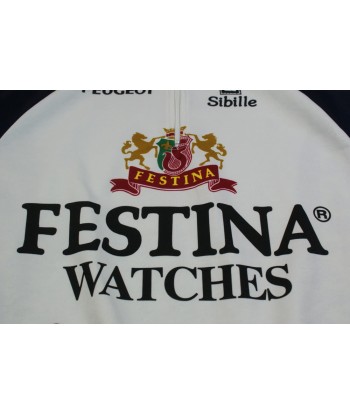 Maillot cyclisme vintage Sibille Festina Watches Peugeot Jusqu'à 80% De Réduction