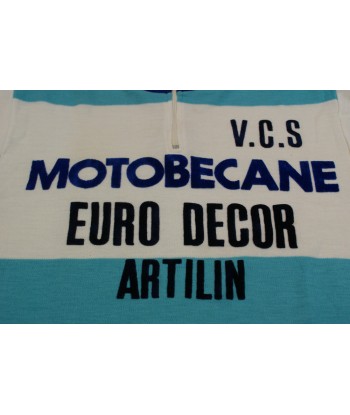 Maillot vélo vintage Motobécane Euro Décor Artilin VCS Véritable concentré