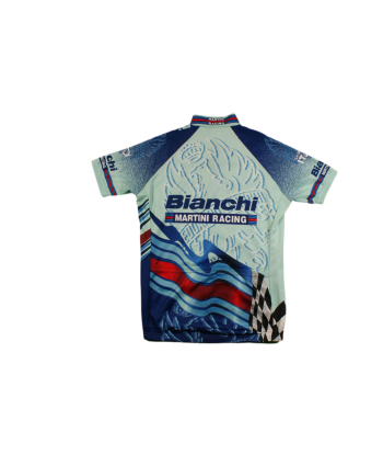 Maillot vélo vintage Santini Bianchi Martini Racing Diesel Shimano 50-70% off 