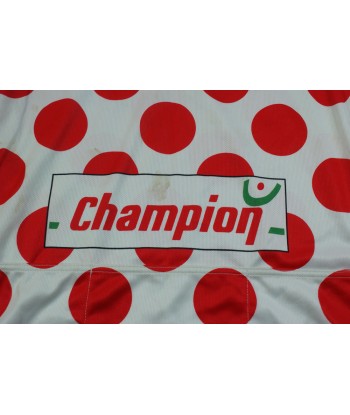 Maillot à pois vélo rétro Nike Champion Tour de France 1999 Paris Déstockage Promo