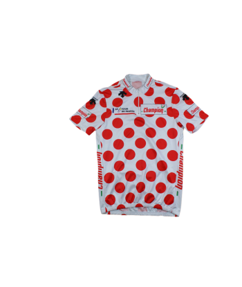 Maillot à pois vélo rétro Champion Tour de France meilleur choix