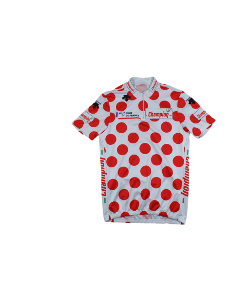 Maillot à pois vélo rétro Champion Tour de France meilleur choix