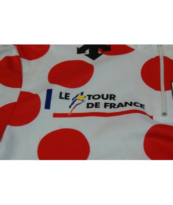 Maillot à pois vélo rétro Champion Tour de France meilleur choix