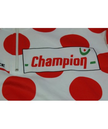 Maillot à pois vélo rétro Champion Tour de France meilleur choix