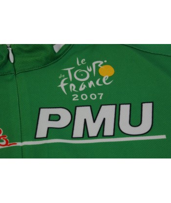 Maillot vélo rétro Nike PMU Tour de France 2007 Paris Déstockage Promo