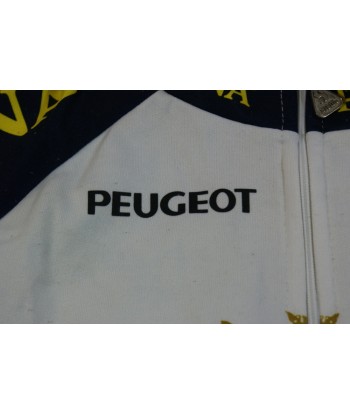 Maillot vélo rétro Sibille Festina Peugeot plus qu'un jeu 