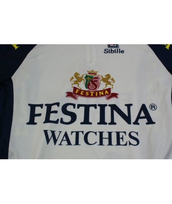 Maillot cyclisme vintage Sibille Festina l'achat 