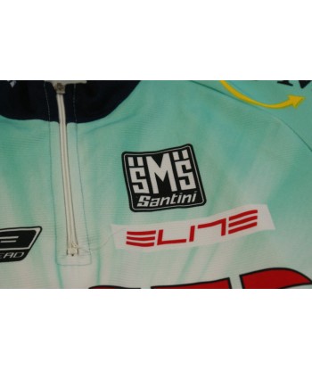 Maillot vélo rétro Santini Gewiss Bianchi Elite FSA GTM JUSQU'A -70%! 