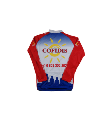 Veste vélo rétro Giordana Cofidis Fondriest Fin de série